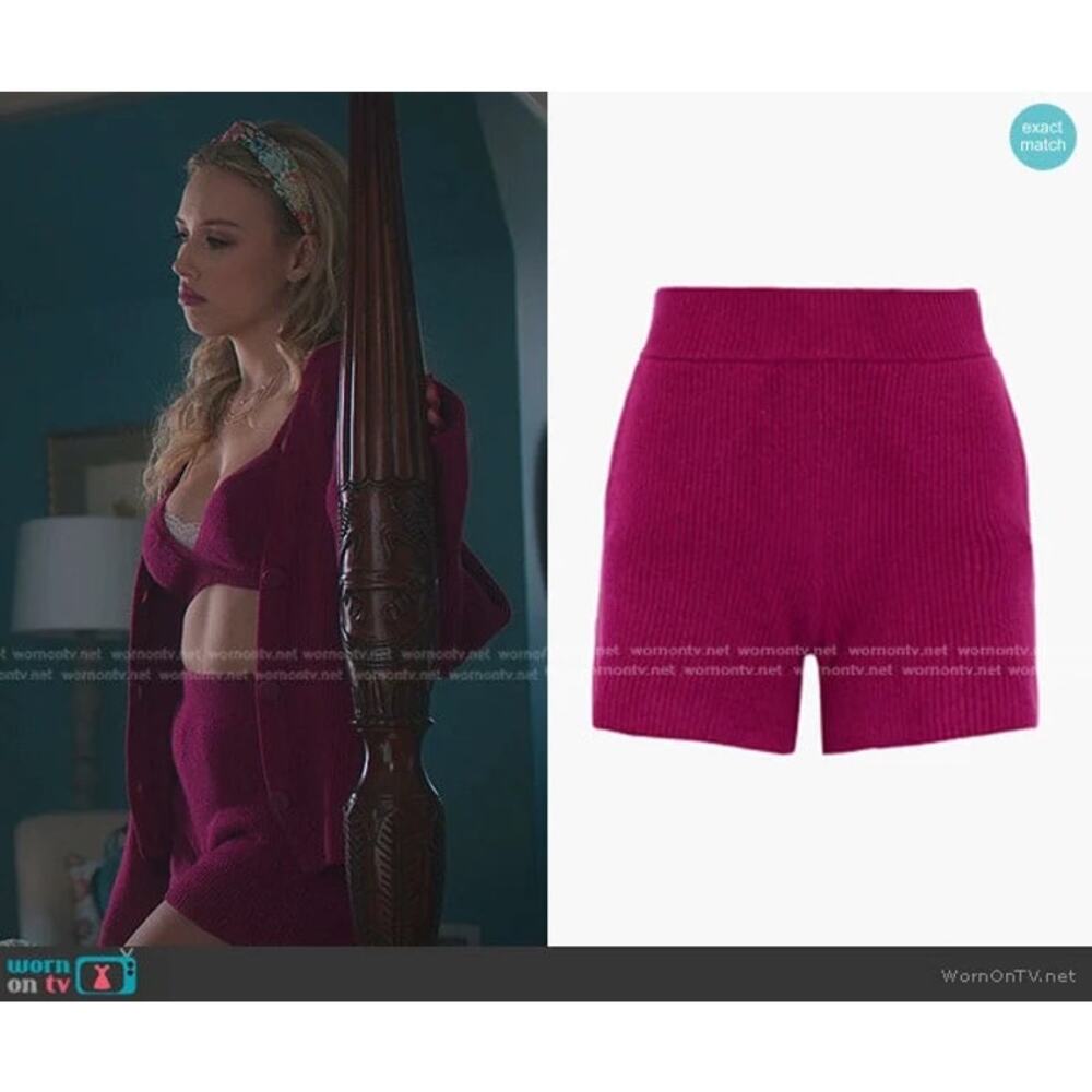 Helmut Lang | Rib-Knit Sweater Shorts